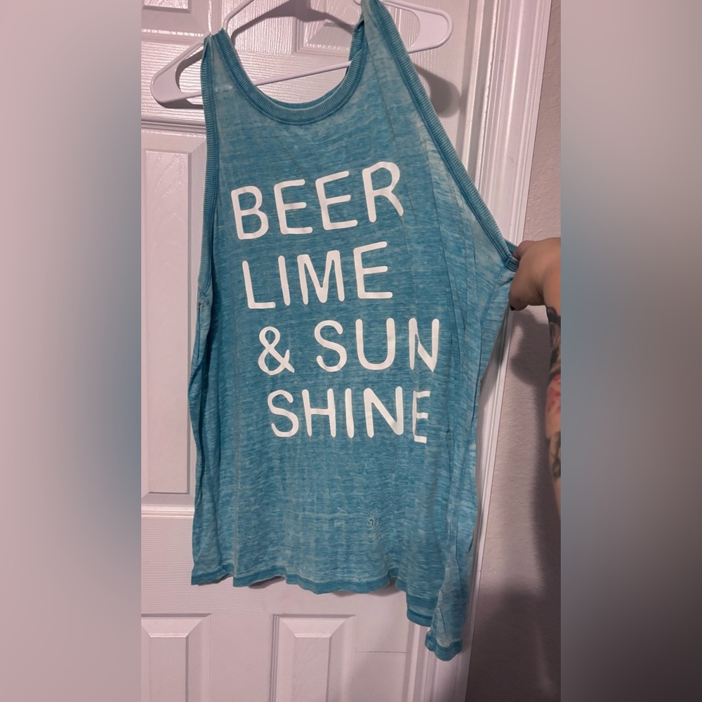 Torrid Teal Classic Fit Tank